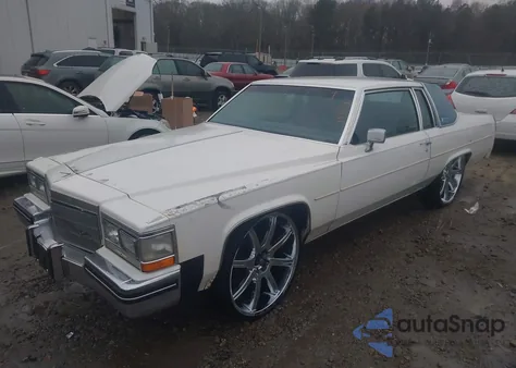 1984 Cadillac Deville z USA, uszkodzony, nr VIN 1G6AM4783E9125835